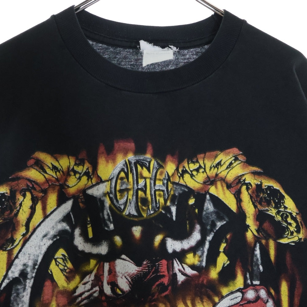 VINTAGE(ヴィンテージ) 00s PANTERA THE EXTREME STEEL TOUR パンテラ ツアー Tシャツ 半袖カットソー ブラック