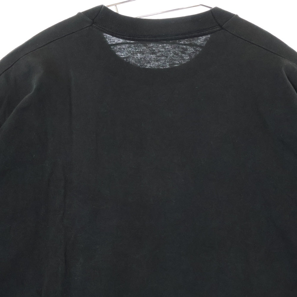 VINTAGE(ヴィンテージ) 90s JOHN COLTRAN TEE フロントプリント半袖Tシャツ カットソー ブラック