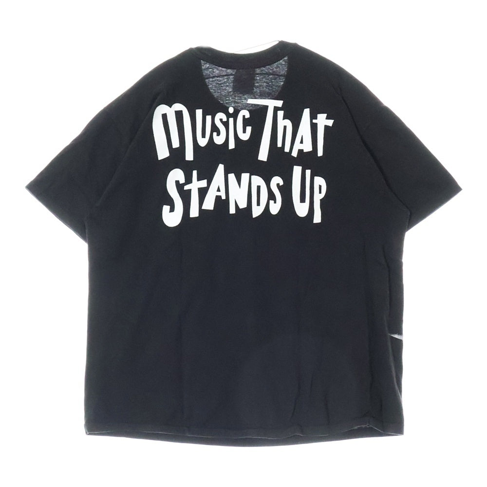 VINTAGE(ヴィンテージ) 90s Tom Petty & The Heartb TEE 両面プリント半袖Tシャツ カットソー ブラック