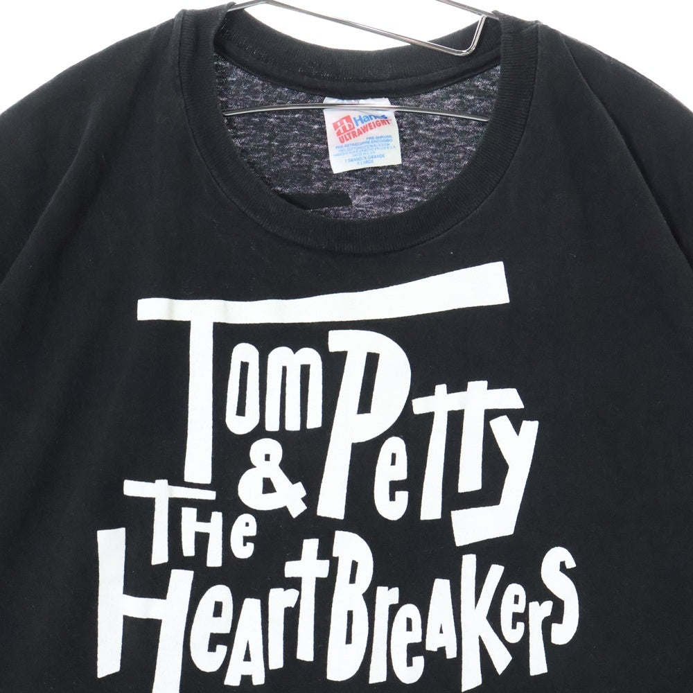 VINTAGE(ヴィンテージ) 90s Tom Petty & The Heartb TEE 両面プリント半袖Tシャツ カットソー ブラック