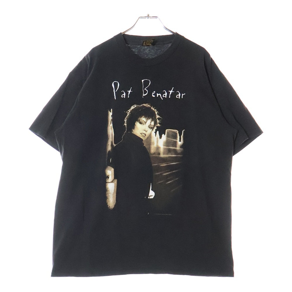 VINTAGE(ヴィンテージ) 90s PAT BENATAR WORLD TOUR 1995 パット・ベネター Tシャツ 半袖カットソー ブラック