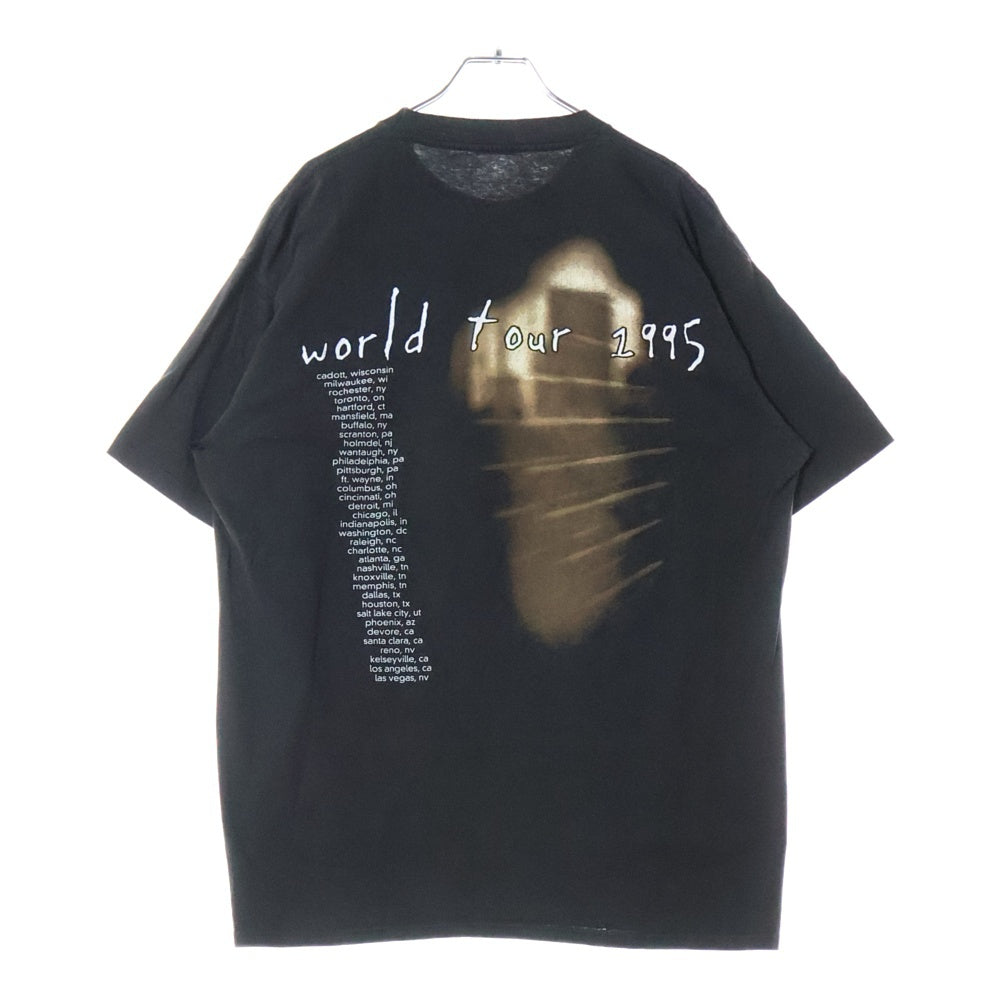 VINTAGE(ヴィンテージ) 90s PAT BENATAR WORLD TOUR 1995 パット・ベネター Tシャツ 半袖カットソー ブラック