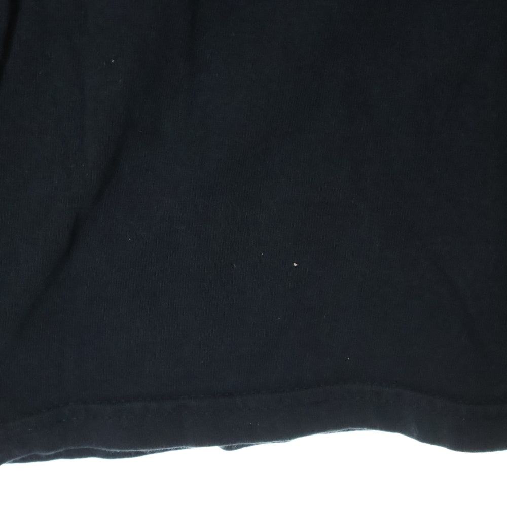 VINTAGE(ヴィンテージ) 00s LACONOA BALLY&RACES Who Let The Hogs Out L/S バイカー 袖フレイム Tシャツ 長袖カットソー ブラック