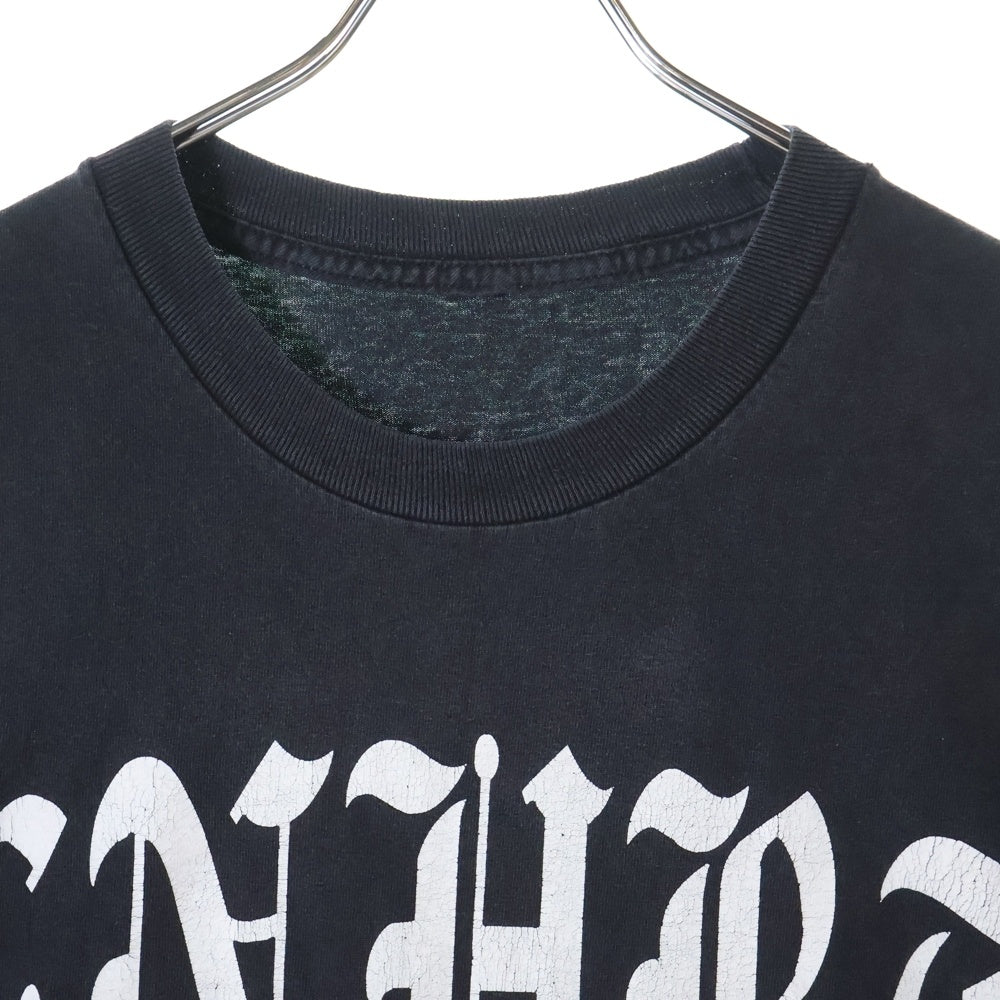 VINTAGE(ヴィンテージ) 00s WEST COAST LIONHEART Still Bitter Still Cold ウェストコースト ライオンハート ノースリーブ 両面プリント Tシャツ タンクトップ ブラック