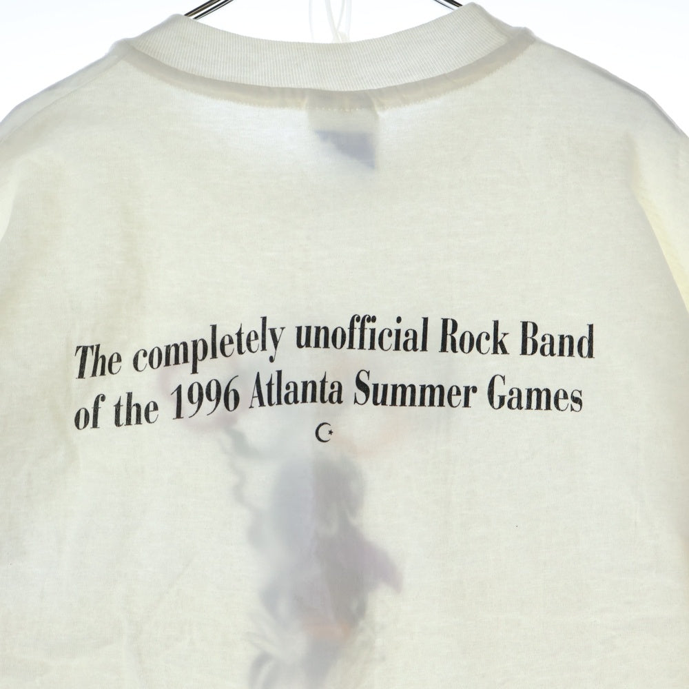 VINTAGE(ヴィンテージ) 90s THE BLACK CROWES ブラック・クロウズ 両面プリント Tシャツ 半袖カットソー ホワイト