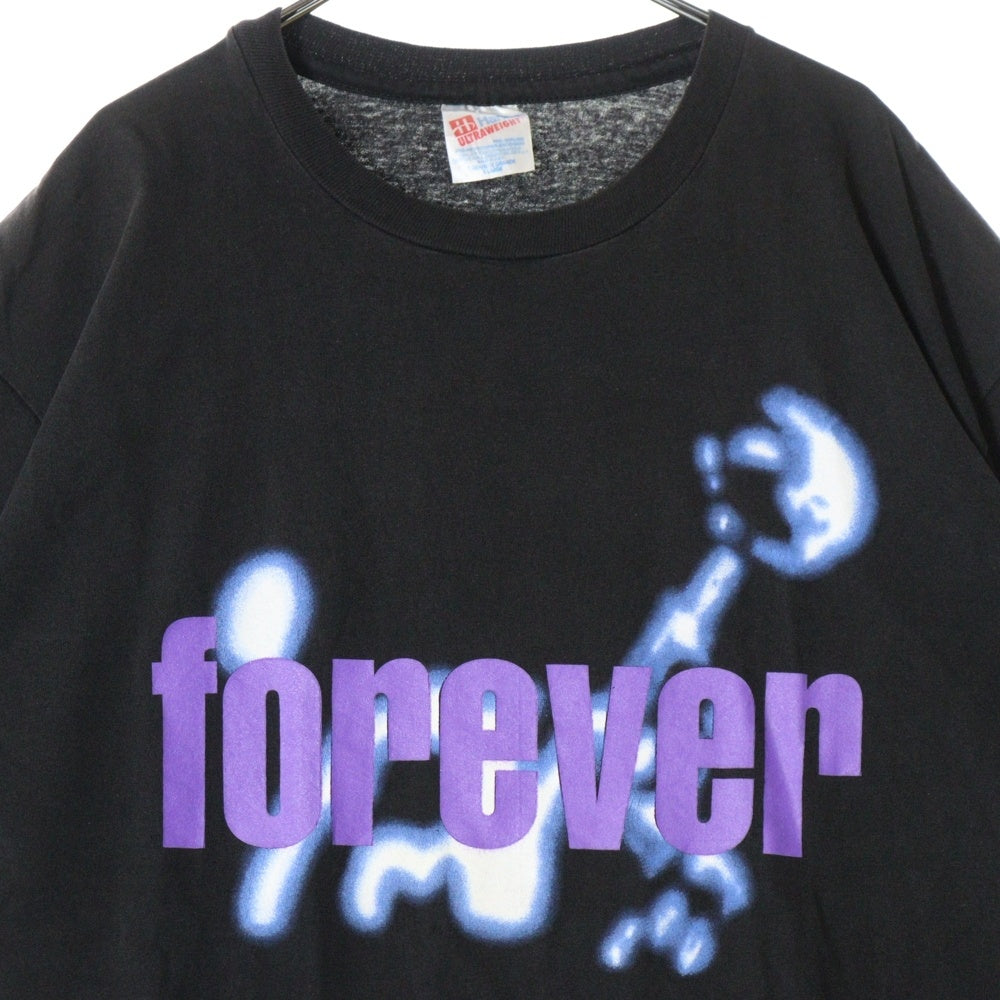 VINTAGE(ヴィンテージ) 90s CHICAGO FOREVER GRAPHIC TEE シカゴ フォーエバー フロント プリント Tシャツ 半袖カットソー ブラック
