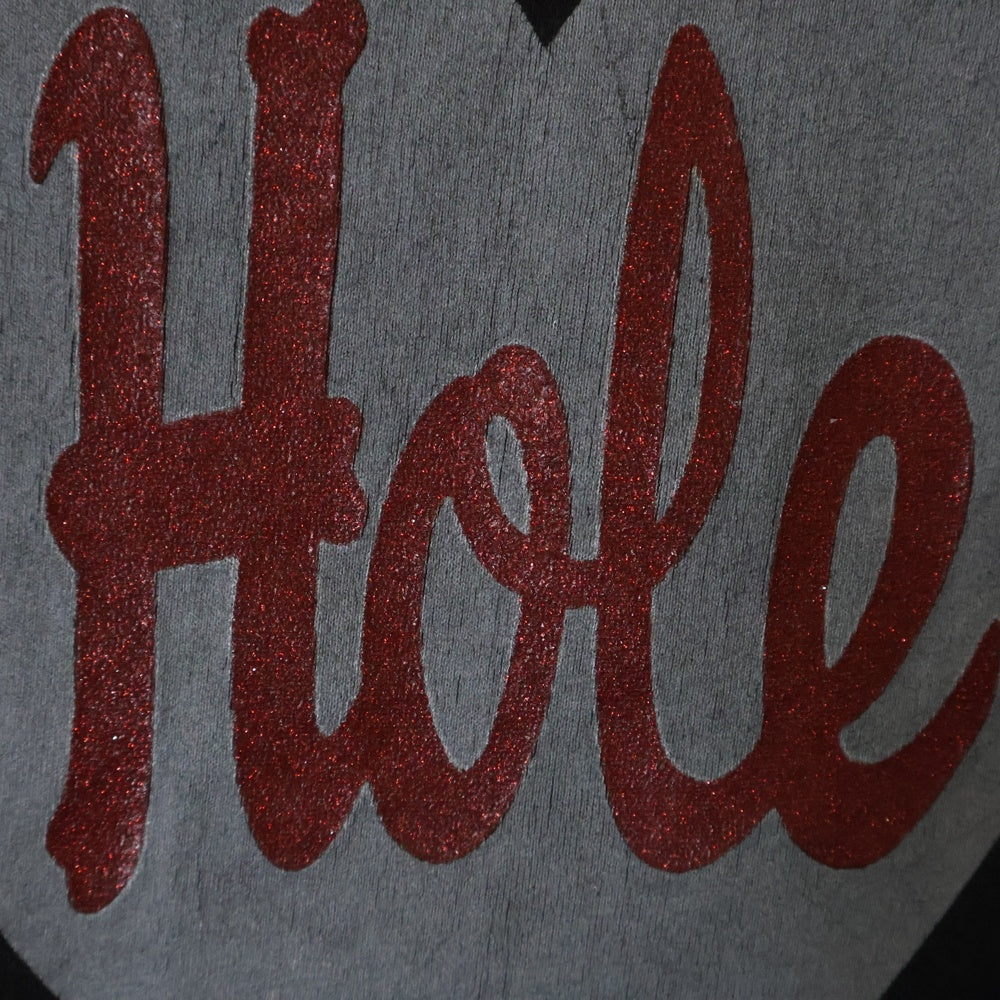 VINTAGE(ヴィンテージ) 90s Hole 1994 HEART LOGO ホール ハートロゴ Tシャツ 半袖カットソー Tシャツ 半袖カットソー ブラック