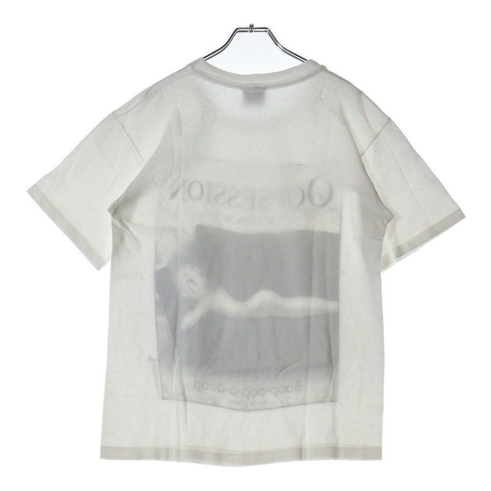 VINTAGE(ヴィンテージ) 90s BETTY BOOP OOPSESSION 1995 ベティ・ブープ オープセッション フロント プリント Tシャツ 半袖カットソー ホワイト