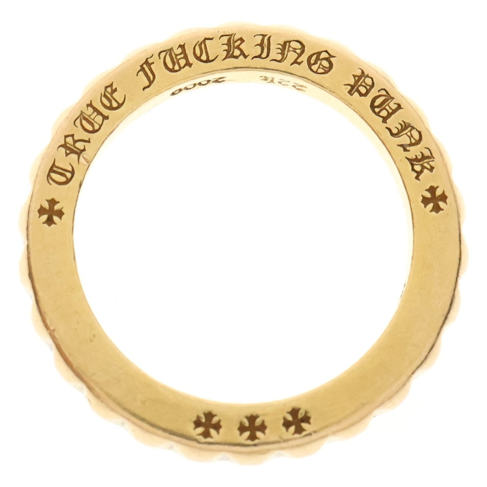 CHROME HEARTS(クロムハーツ) 22K TFP PNK BIG 22Kトゥルーファッキンパンク ビックパンク ゴールドリング ゴールド