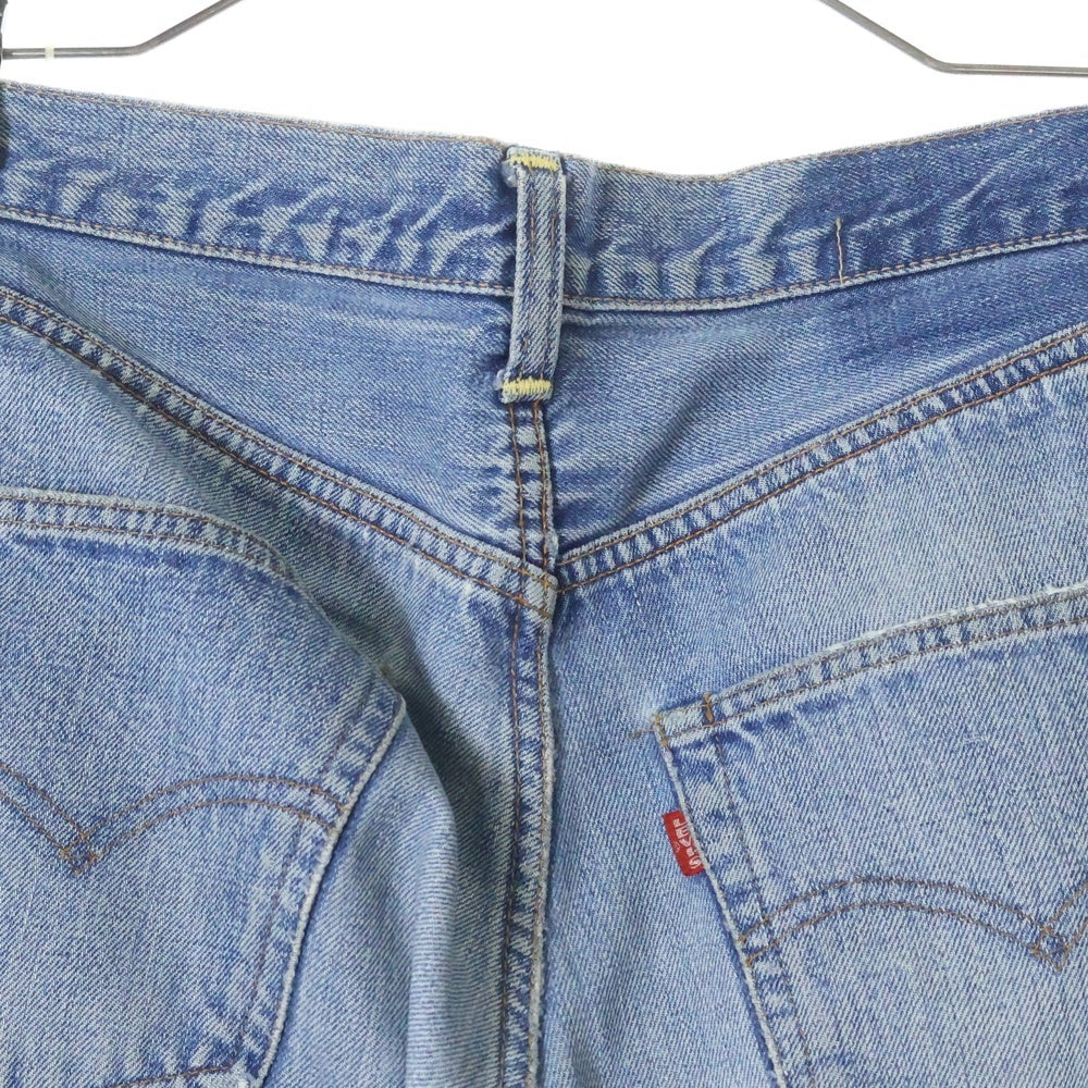 Levi's(リーバイス) 70s 501 BIG E 後期 ボタン裏刻印6 通常R 不均等V 平行ステッチ デニム パンツ インディゴ