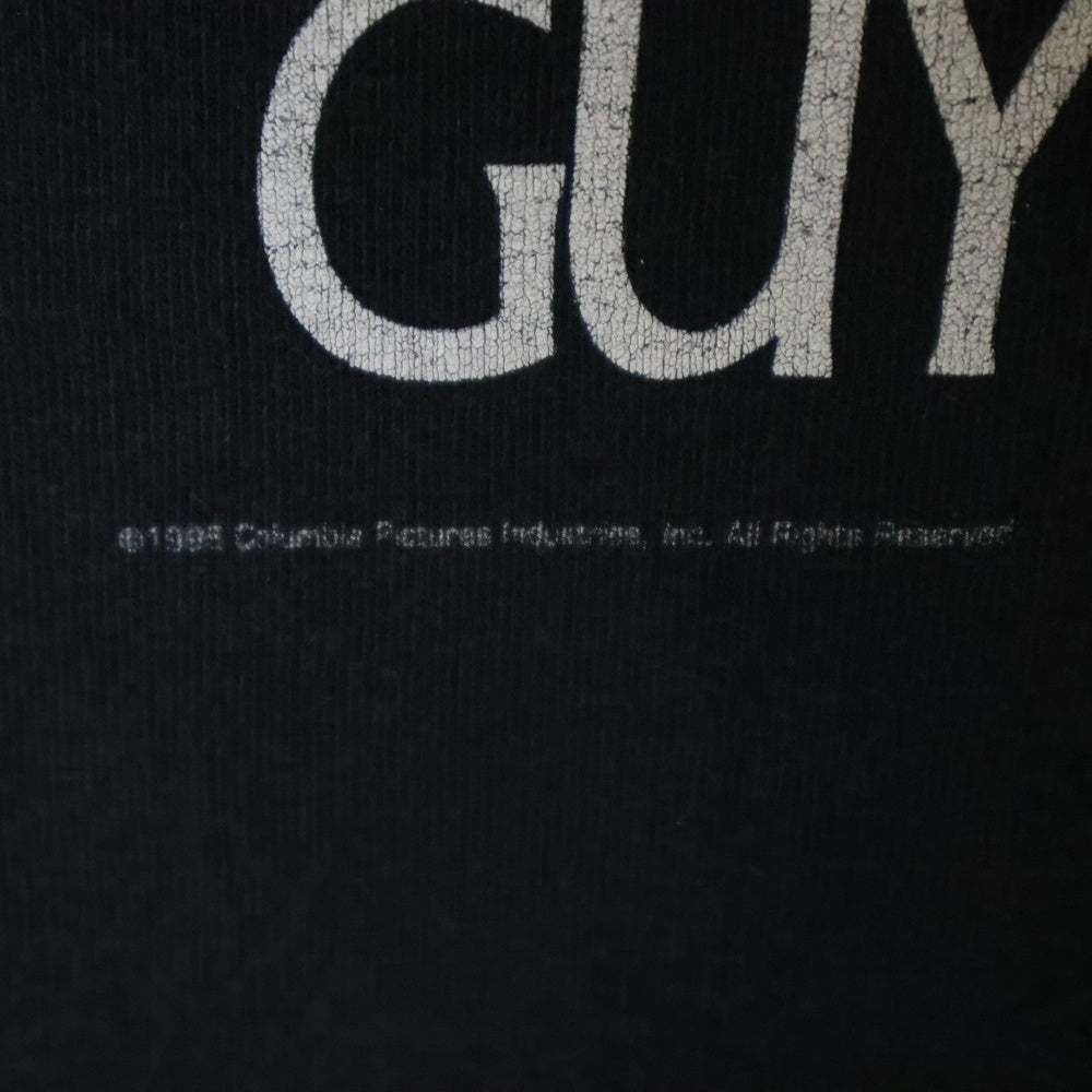 VINTAGE(ヴィンテージ) 90S The Cable Guy Jim Carey Get Wired 1996 Film Promo ケーブルガイ ジムキャリー 両面プリント 半袖Tシャツ ブラック