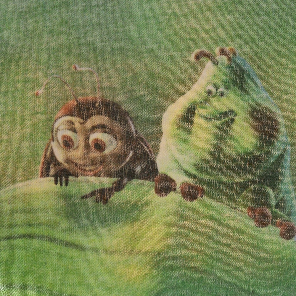VINTAGE(ヴィンテージ) 90s A Bug's Life DISNEY MOVIE ANIME TEE ディズニー バグズ・ライフ 両面プリント Tシャツ 半袖カットソー ホワイト