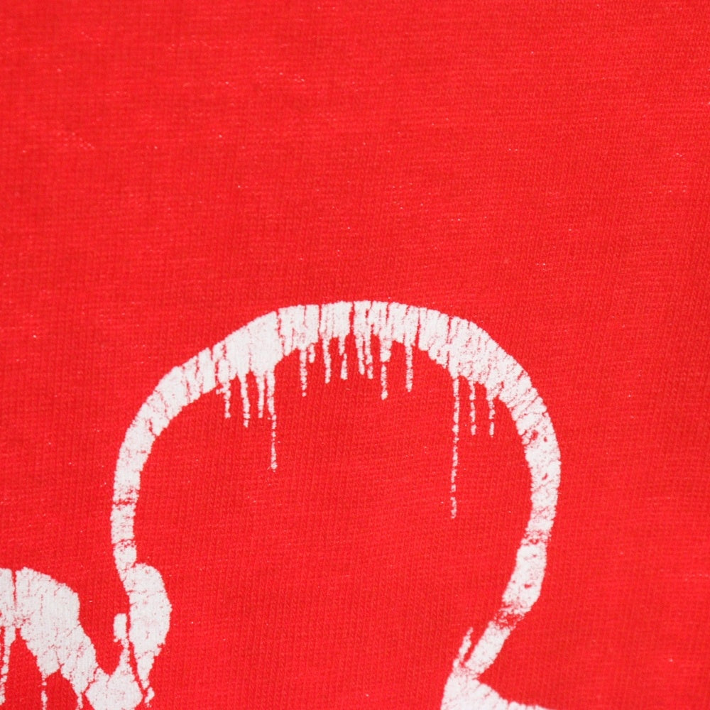 VINTAGE(ヴィンテージ) 00s RAGE AGAINST THE MACHINE Y2K 2008 TOUR レイジアゲインストザマシーン 両面プリント Tシャツ 半袖カットソー レッド