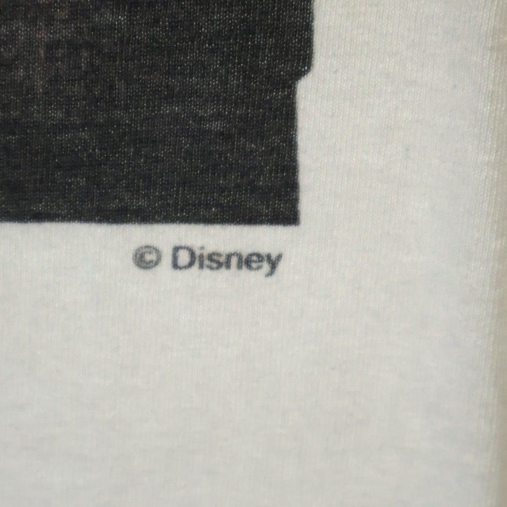 VINTAGE(ヴィンテージ) 00s Pirates of the Caribbean DISNEY MOVIE TEE パイレーツ・オブ・カリビアン リンガー Tシャツ 半袖カットソー ホワイト