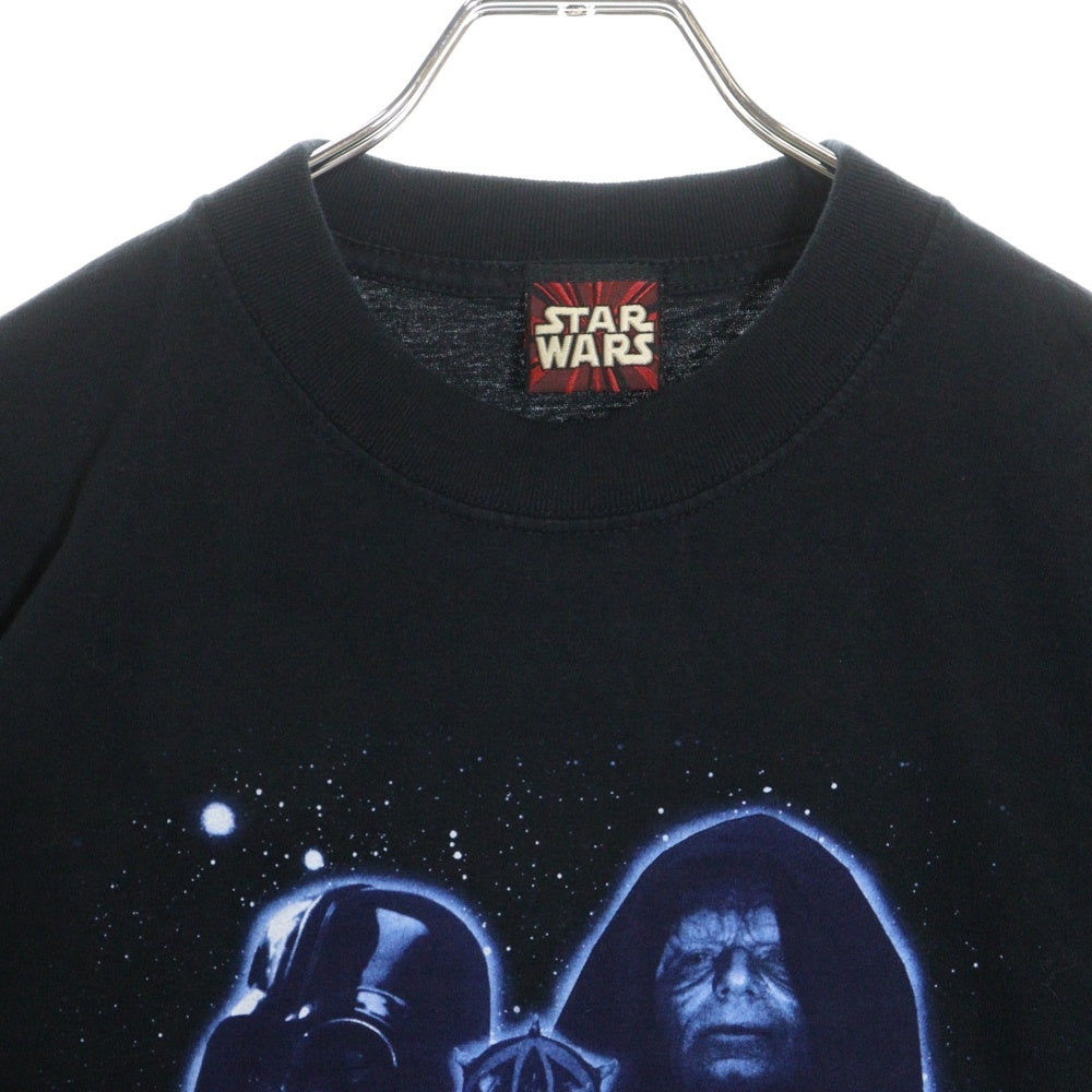 VINTAGE(ヴィンテージ) 00s STAR WARS THE OFFICIAL U.K FAN CLUB MOVIE TEE スターウォーズ ファンクラブ Tシャツ 半袖カットソー ブラック