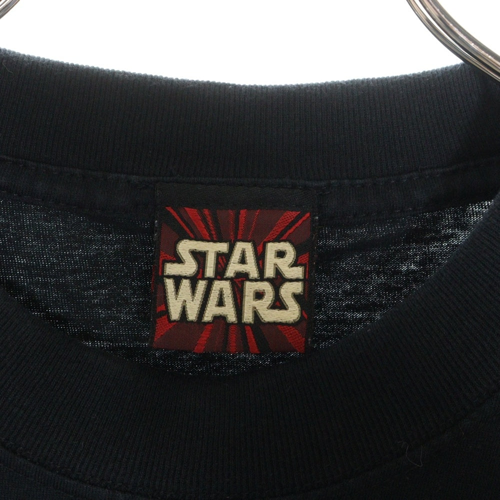 VINTAGE(ヴィンテージ) 00s STAR WARS THE OFFICIAL U.K FAN CLUB MOVIE TEE スターウォーズ ファンクラブ Tシャツ 半袖カットソー ブラック