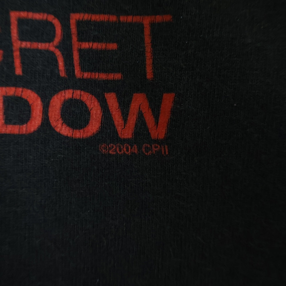 VINTAGE(ヴィンテージ) 00s SECRET WINDOW MOVIE TEE シークレットウインドウ ジョニーデップ 両面プリント Tシャツ 半袖カットソー ブラック
