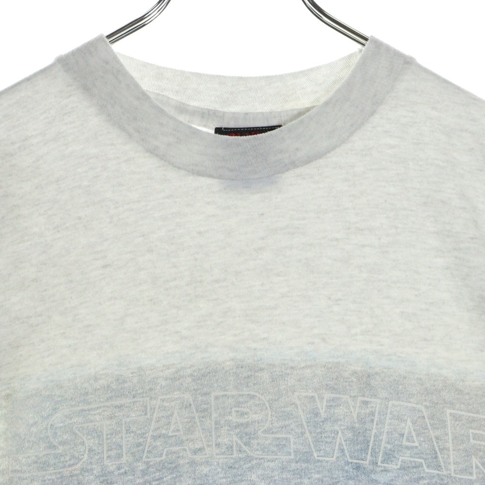 VINTAGE(ヴィンテージ) 90s STAR WARS EPISODE 1 MOVIE TEE L/S スターウォーズ エピソード1 フロントプリント Tシャツ 長袖カットソー グレー