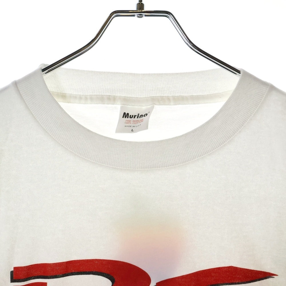VINTAGE(ヴィンテージ) 90s INDEPENDENCE DAY APPLE PROMO ID4 インディペンデンスデイ アップル プロモ 両面プリント Tシャツ 半袖カットソー ホワイト
