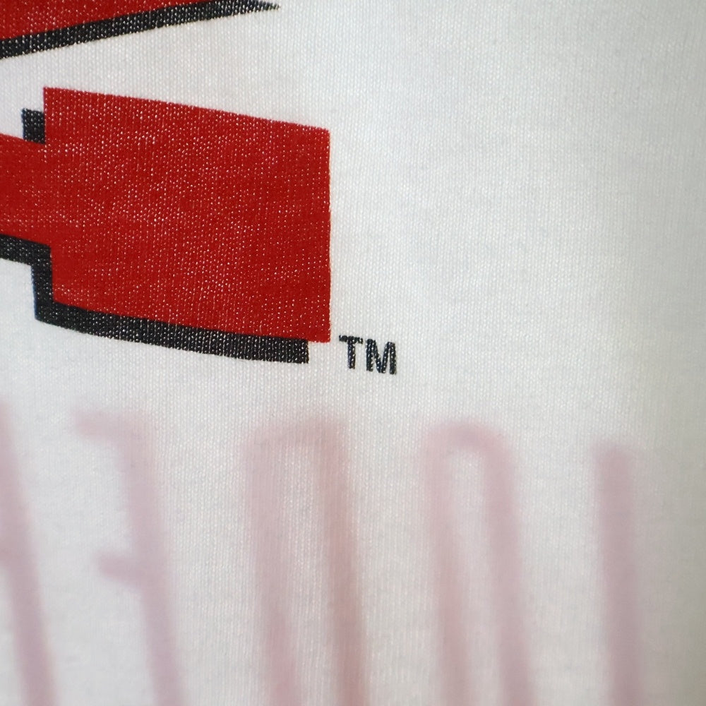 VINTAGE(ヴィンテージ) 90s INDEPENDENCE DAY APPLE PROMO ID4 インディペンデンスデイ アップル プロモ 両面プリント Tシャツ 半袖カットソー ホワイト