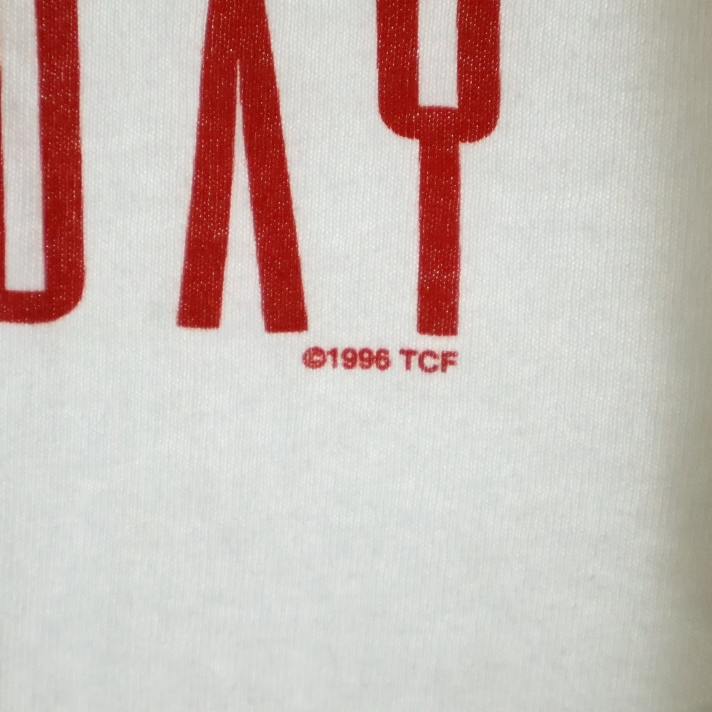VINTAGE(ヴィンテージ) 90s INDEPENDENCE DAY APPLE PROMO ID4 インディペンデンスデイ アップル プロモ 両面プリント Tシャツ 半袖カットソー ホワイト