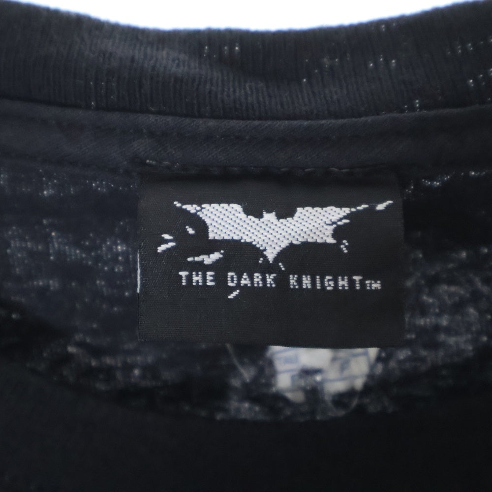 VINTAGE(ヴィンテージ) 00s BAD MAN DARK KNIGHT MOVIE TEE バッドマン ダークナイト フロントプリント Tシャツ 半袖カットソー ブラック