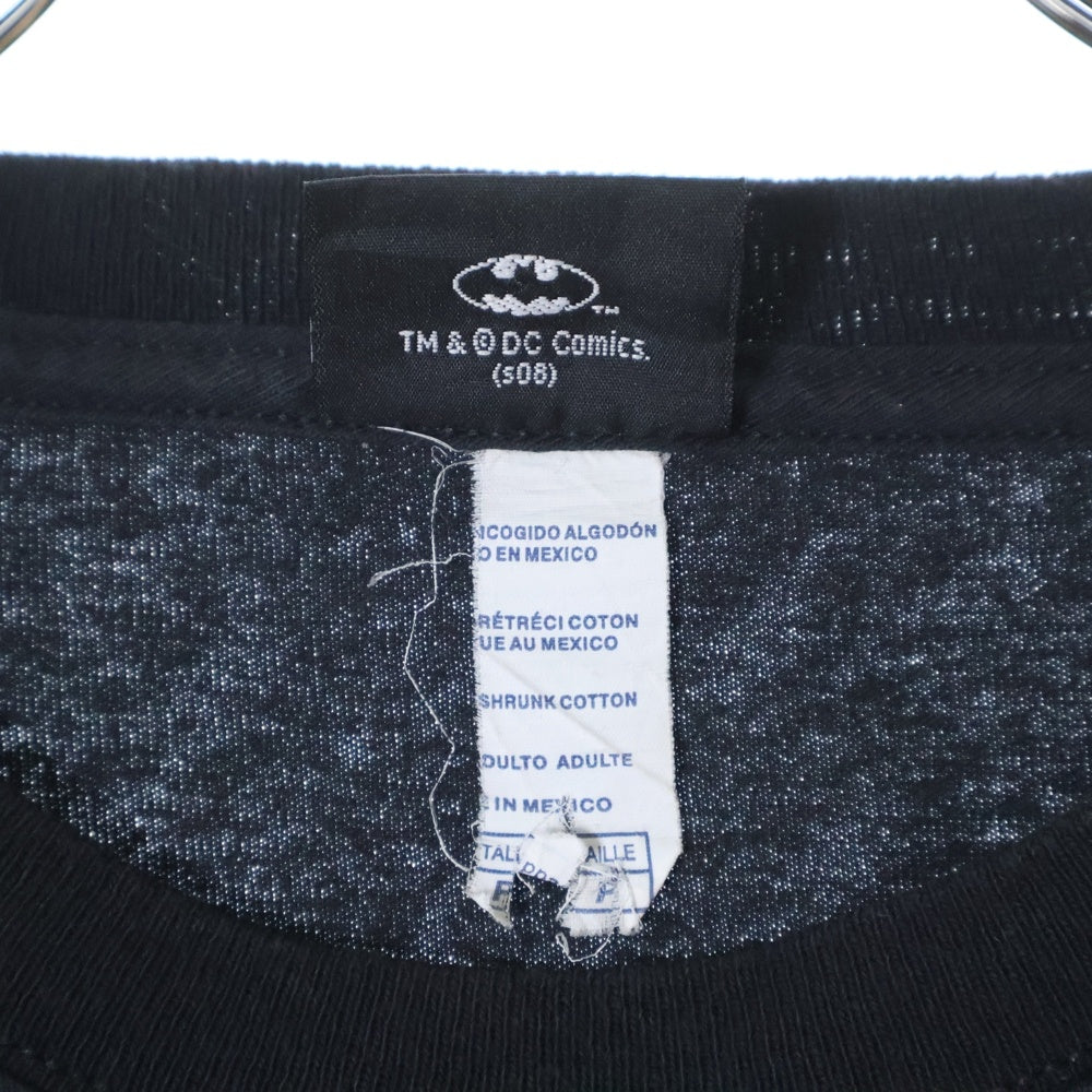 VINTAGE(ヴィンテージ) 00s BAD MAN DARK KNIGHT MOVIE TEE バッドマン ダークナイト フロントプリント Tシャツ 半袖カットソー ブラック