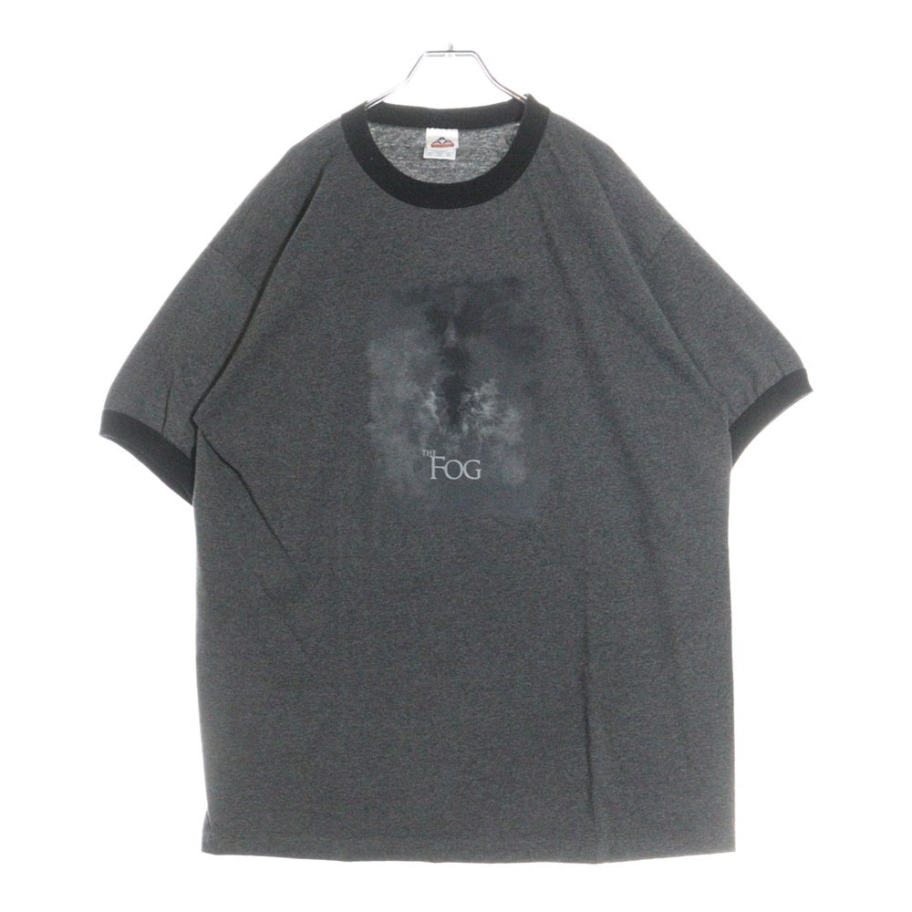 VINTAGE(ヴィンテージ) 00s The Fog MOVIE TEE ザ・フォッグ フロントプリント リンガー Tシャツ 半袖カットソー グレー