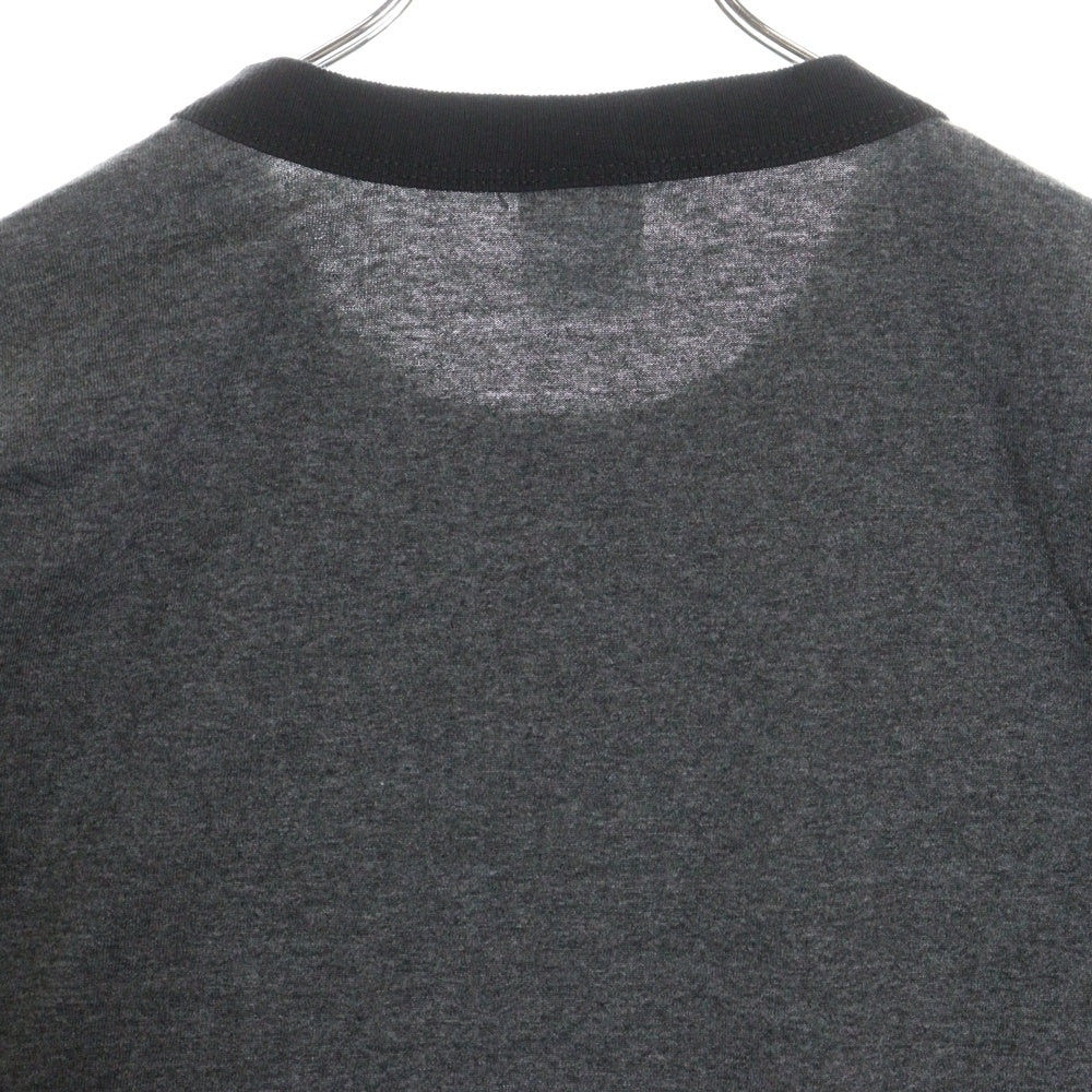 VINTAGE(ヴィンテージ) 00s The Fog MOVIE TEE ザ・フォッグ フロントプリント リンガー Tシャツ 半袖カットソー グレー