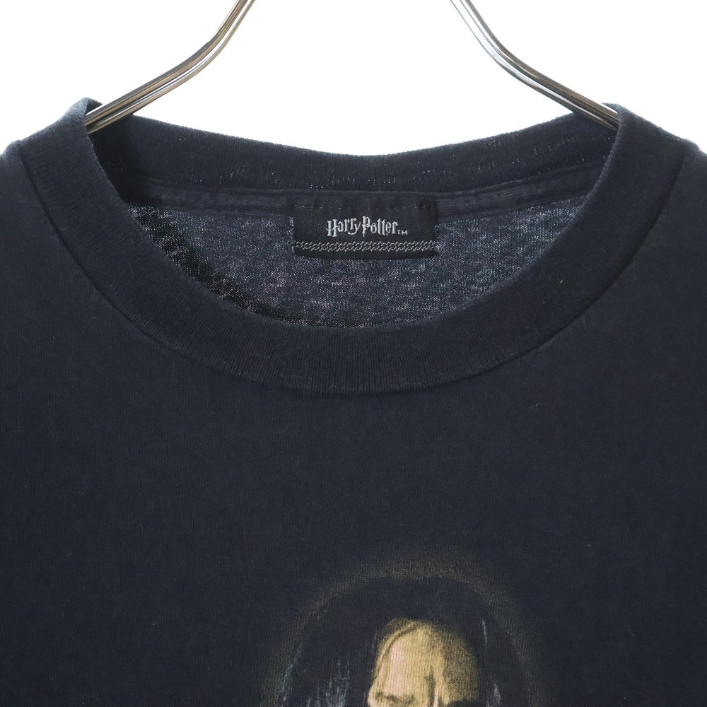VINTAGE(ヴィンテージ) 00s HARRY POTTER Severus Snape MOVIE TEE ハリーポッター セブルススネイプ フロント プリント Tシャツ 半袖カットソー ブラック