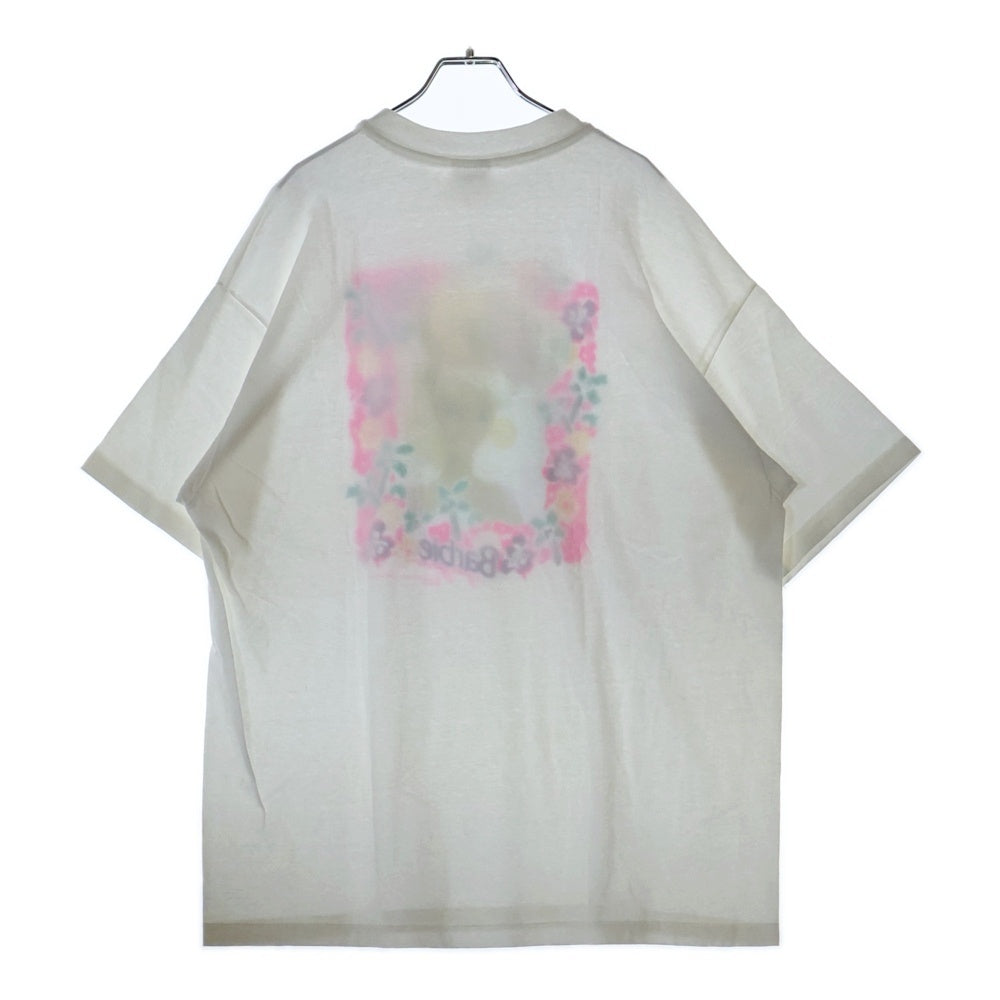 VINTAGE(ヴィンテージ) 90s BARBIE バービー フロントプリント Tシャツ 半袖カットソー ホワイト