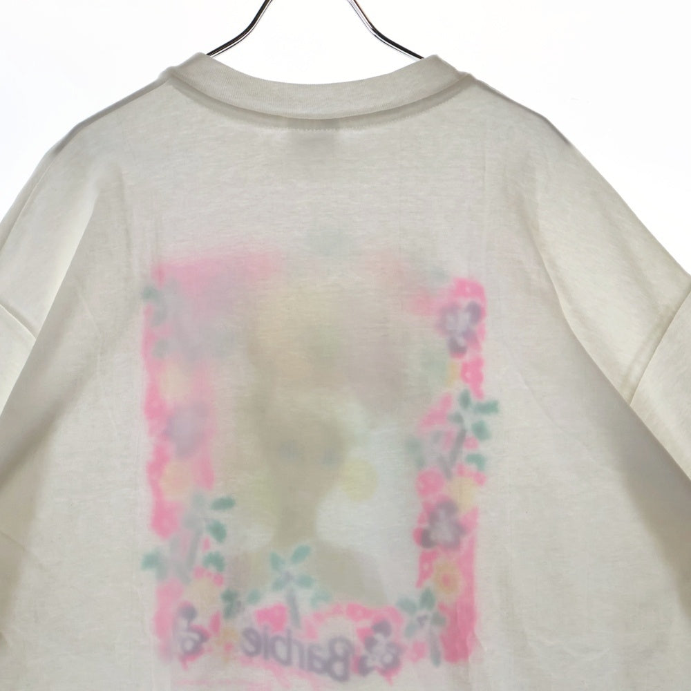 VINTAGE(ヴィンテージ) 90s BARBIE バービー フロントプリント Tシャツ 半袖カットソー ホワイト