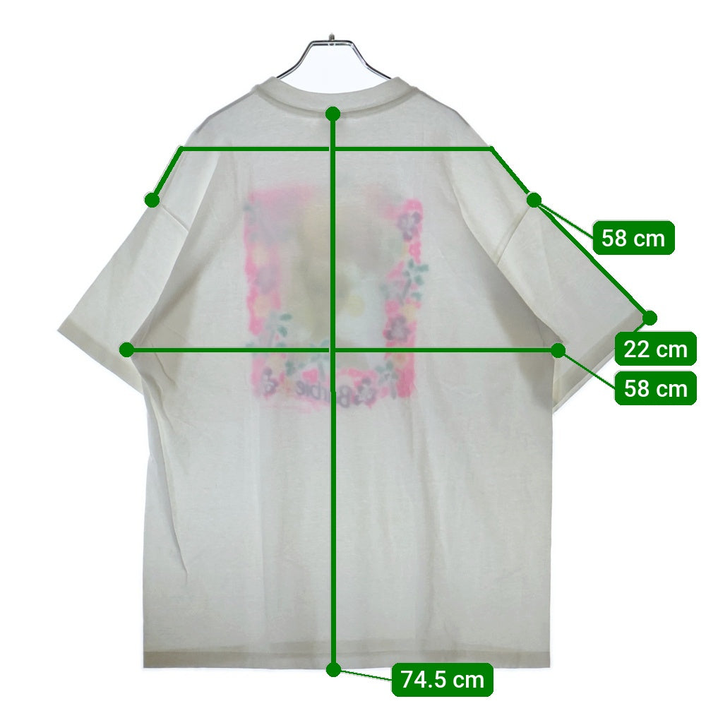 VINTAGE(ヴィンテージ) 90s BARBIE バービー フロントプリント Tシャツ 半袖カットソー ホワイト
