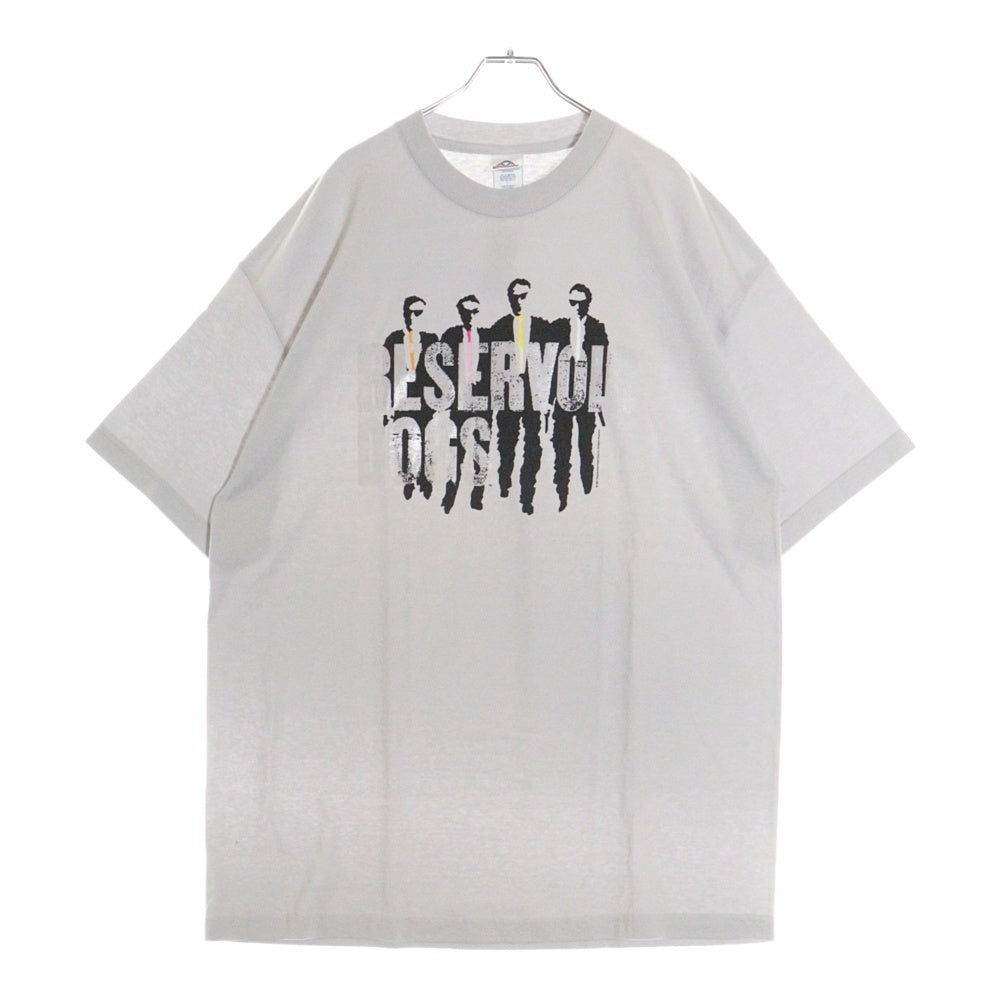 VINTAGE(ヴィンテージ) 00s RESERVOIR DOGS MOVIE TEE レザボア・ドッグス フロントプリント Tシャツ 半袖カットソー グレー