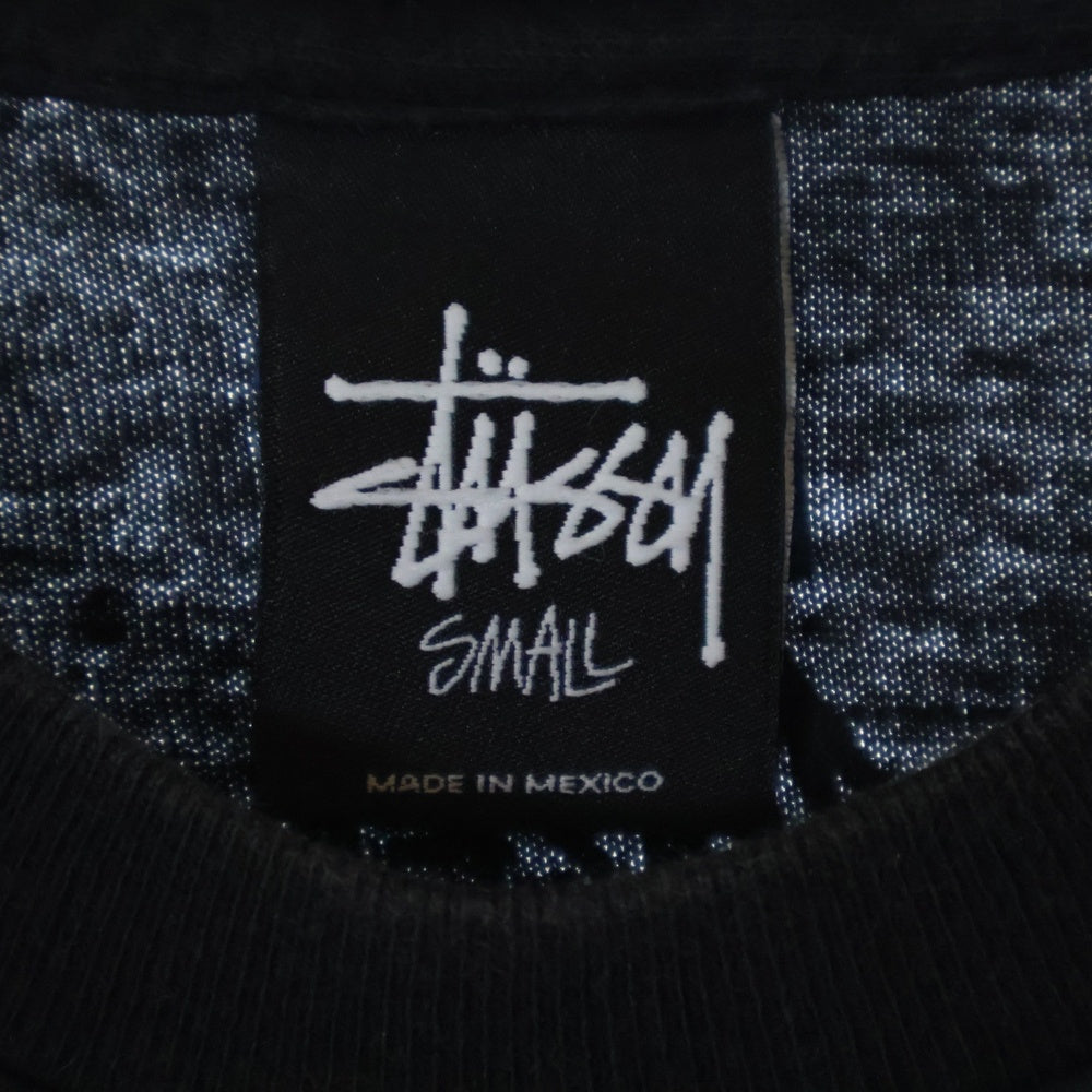 STUSSY(ステューシー) 10s STAR WARS スターウォーズ コラボ プリント Tシャツ ブラック