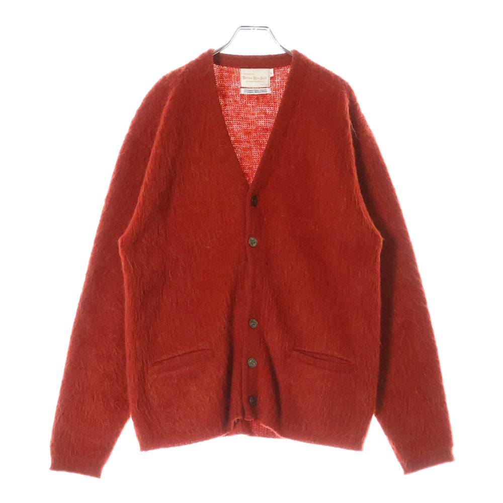 VINTAGE(ヴィンテージ) 60s Brian Mac Neil Sportwear MOHAIR CARDIGAN ブライアンマックネイル モヘアカーディガン オレンジレッド