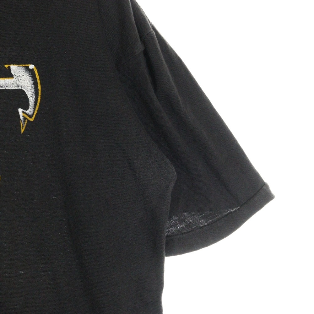 VINTAGE(ヴィンテージ) 80s THE CULT Electric World Tour 1987 カルト 両面プリント 半袖Tシャツ カットソー ブラック