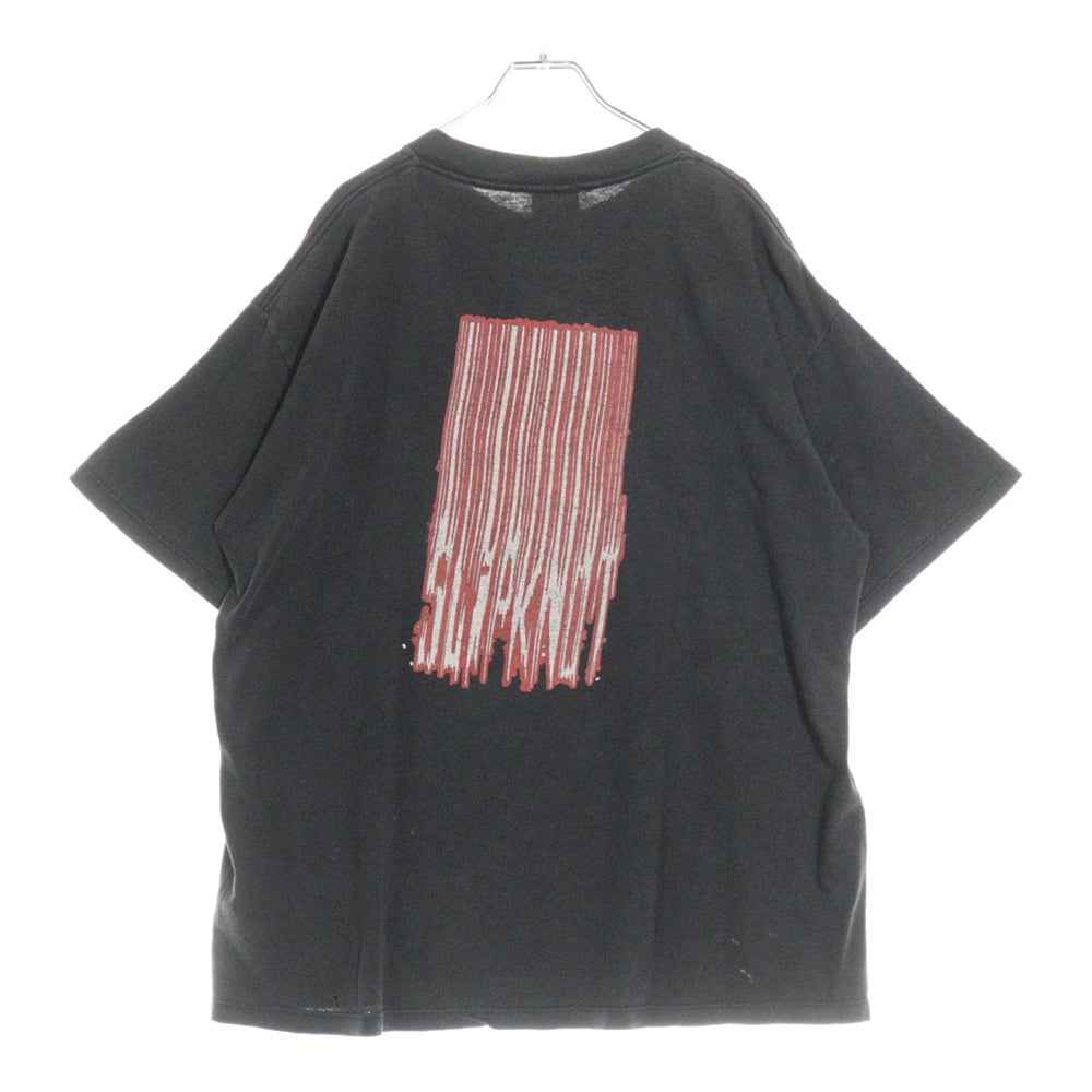 VINTAGE(ヴィンテージ) SLIPKNOT 2000 1st Album 両面プリント 半袖Tシャツ カットソー スリップノット ブラック