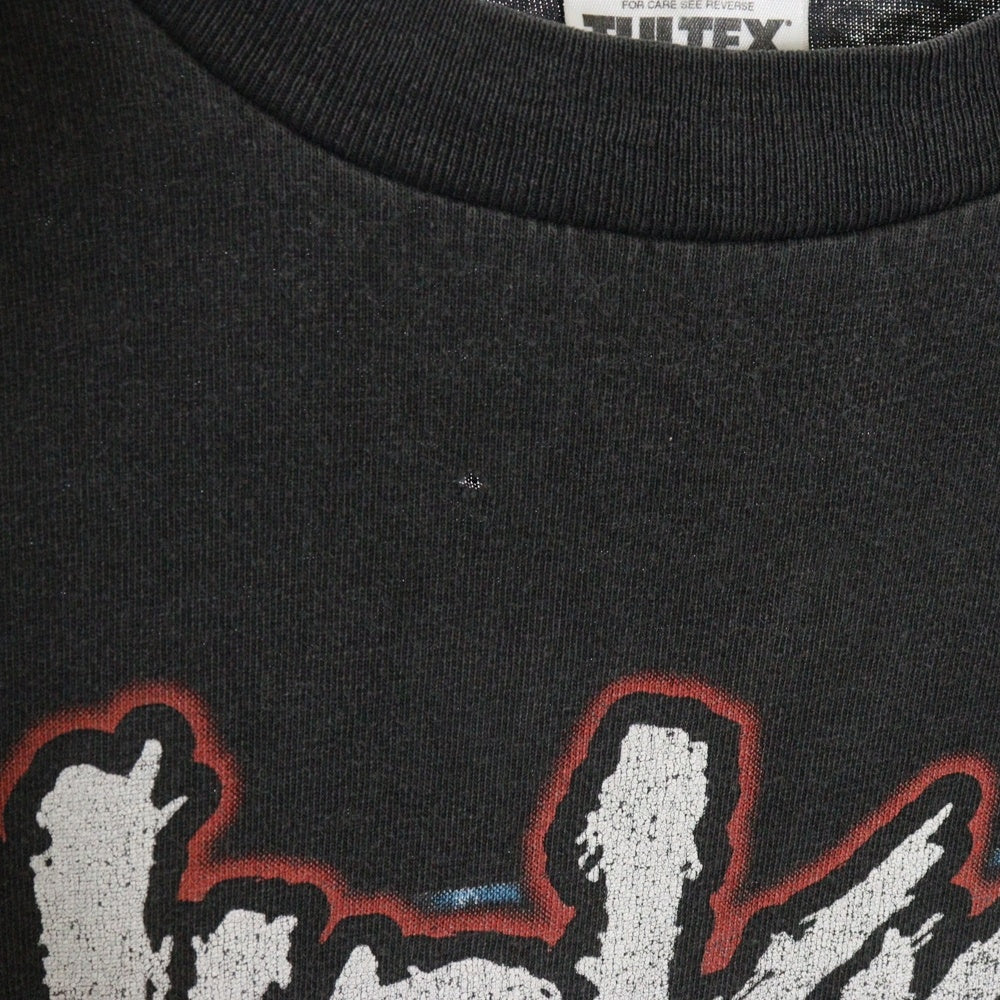 VINTAGE(ヴィンテージ) SLIPKNOT 2000 1st Album 両面プリント 半袖Tシャツ カットソー スリップノット ブラック