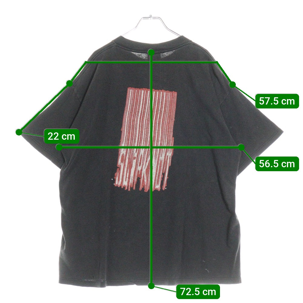 VINTAGE(ヴィンテージ) SLIPKNOT 2000 1st Album 両面プリント 半袖Tシャツ カットソー スリップノット ブラック