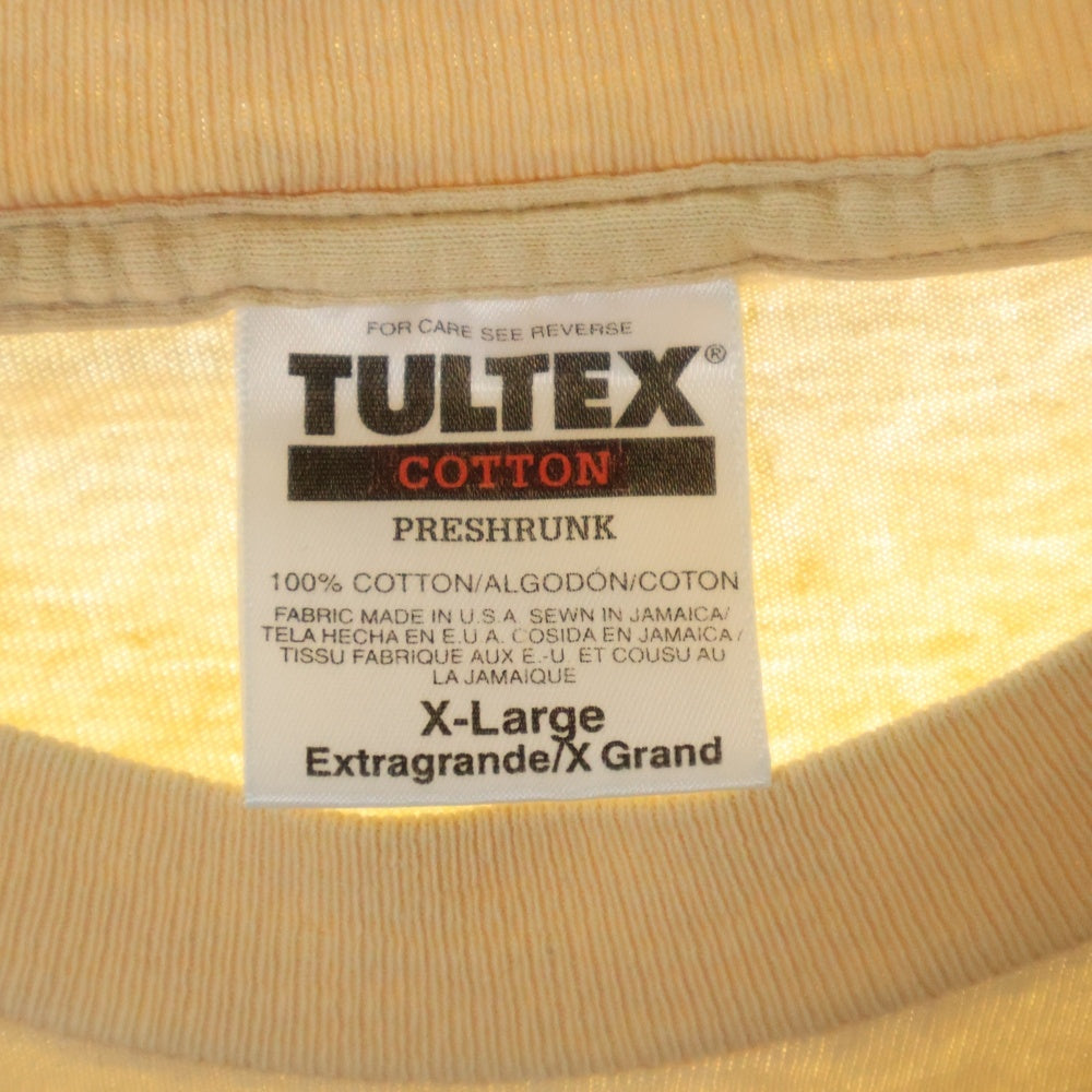 VINTAGE(ヴィンテージ) RAGE AGAINST THE MACHINE EVIL EMPIRE 両面プリント 半袖Tシャツ カットソー ベージュ