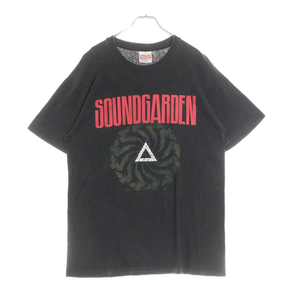 VINTAGE(ヴィンテージ) SOUNDGARDEN BADMOTORFINGER 1991 サウンドガーデン バッドモーターフィンガー Tシャツ 半袖カットソー ブラック