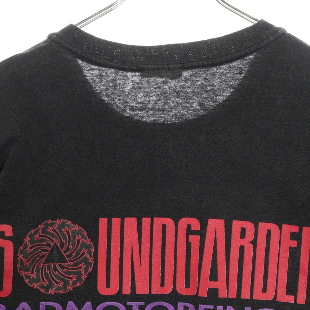 VINTAGE(ヴィンテージ) SOUNDGARDEN BADMOTORFINGER 1991 サウンドガーデン バッドモーターフィンガー Tシャツ 半袖カットソー ブラック