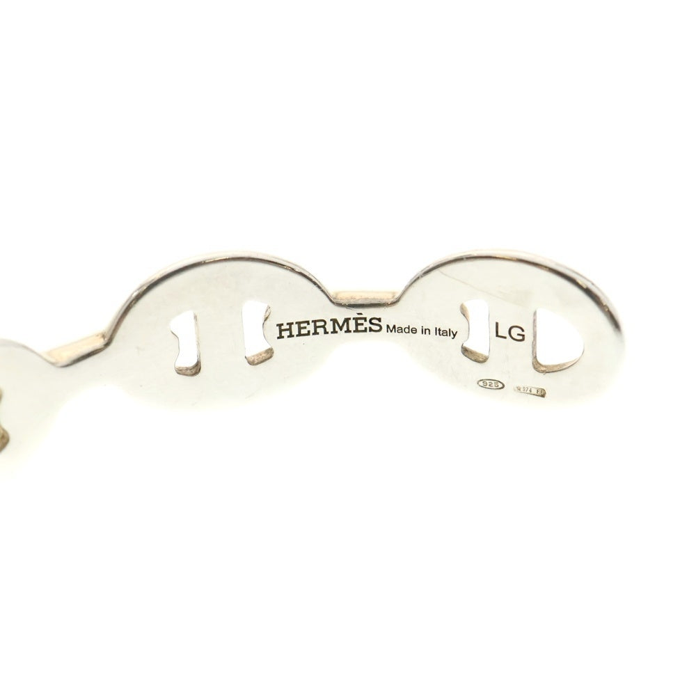 HERMES(エルメス) Chaine d'Ancre Enchainee シェーヌダンクル アンシェネMM LG ブレスレット シルバー