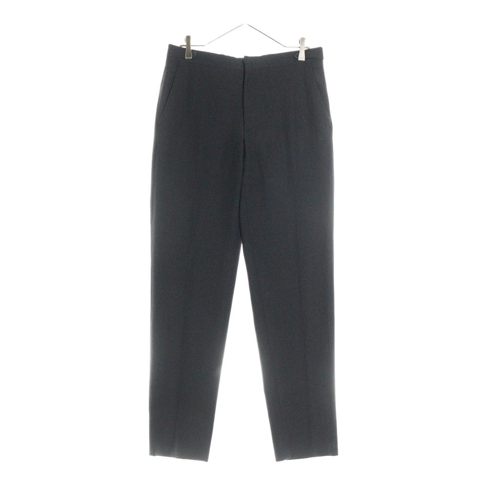 GIVENCHY(ジバンシィ) WOOL SLACKS ウール テーパード ベルトレス スラックス グレー