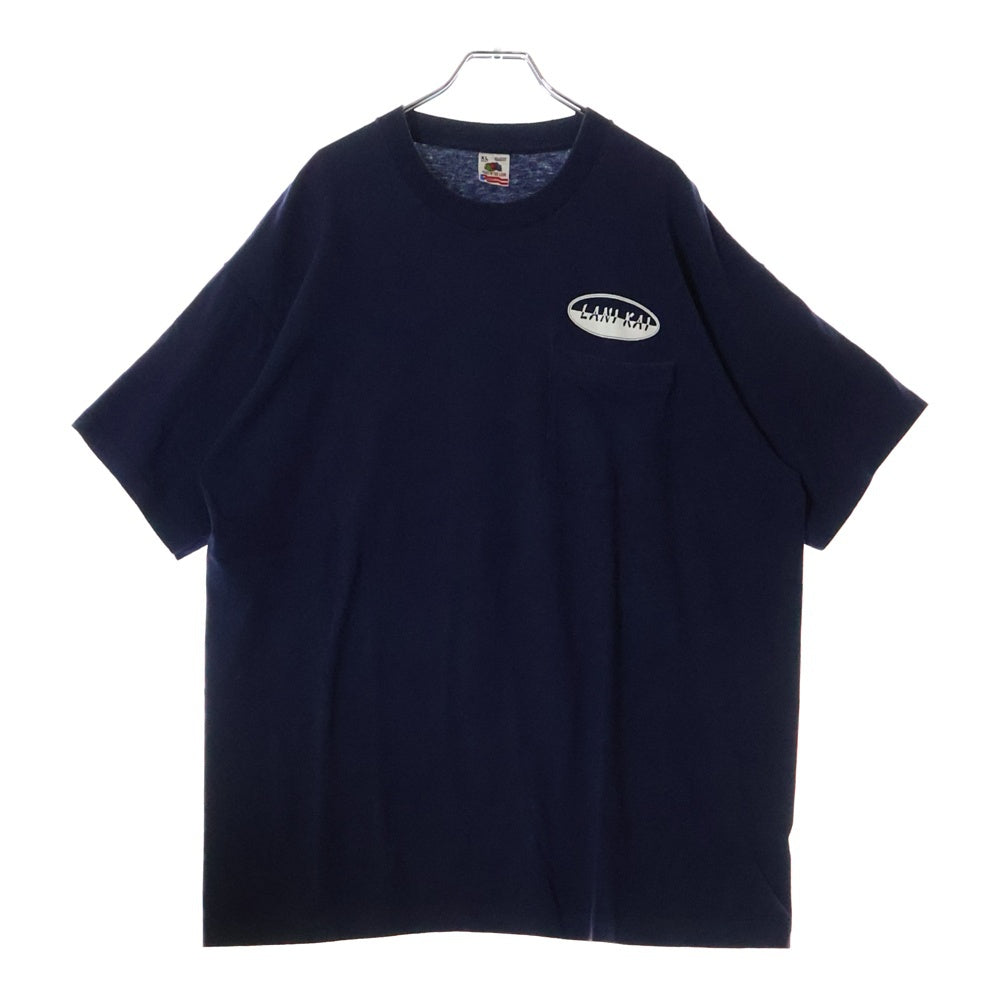 VINTAGE(ヴィンテージ) 90s LANI KAI FORT MYERS BESCH FLORIDA 両面プリント Tシャツ 半袖カットソー ネイビー