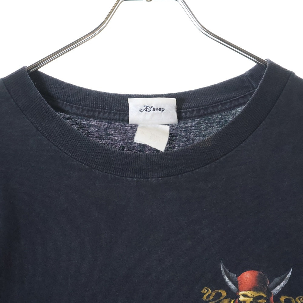 VINTAGE(ヴィンテージ) 00s DISNEY PIRATE OF CARIBBEAN ディズニー パイレーツオブカリビアン Tシャツ 半袖カットソー ブラック