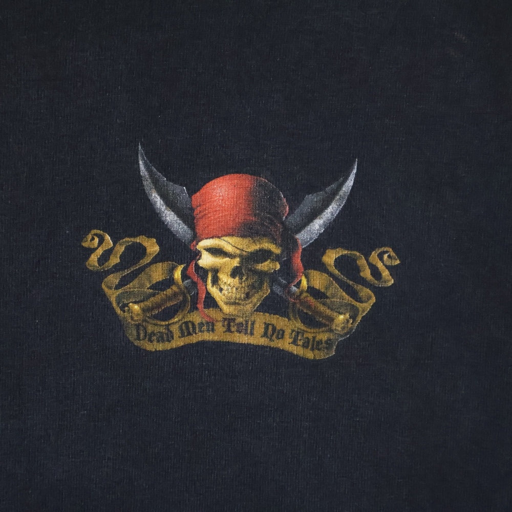 VINTAGE(ヴィンテージ) 00s DISNEY PIRATE OF CARIBBEAN ディズニー パイレーツオブカリビアン Tシャツ 半袖カットソー ブラック