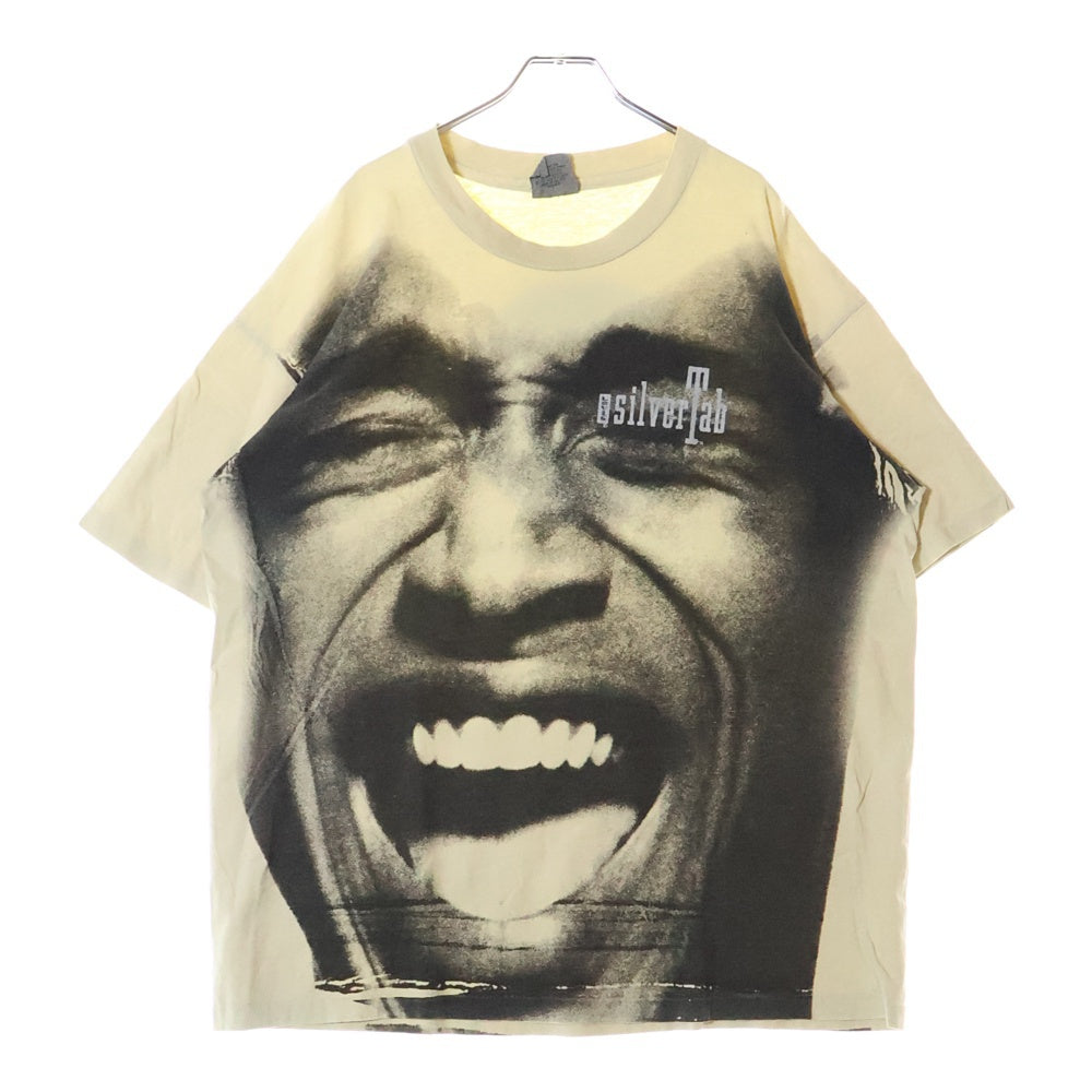 VINTAGE(ヴィンテージ) 90s Levi's Silver Tab リーバイス シルバータブ オーバープリント Tシャツ 半袖カットソー イエロー