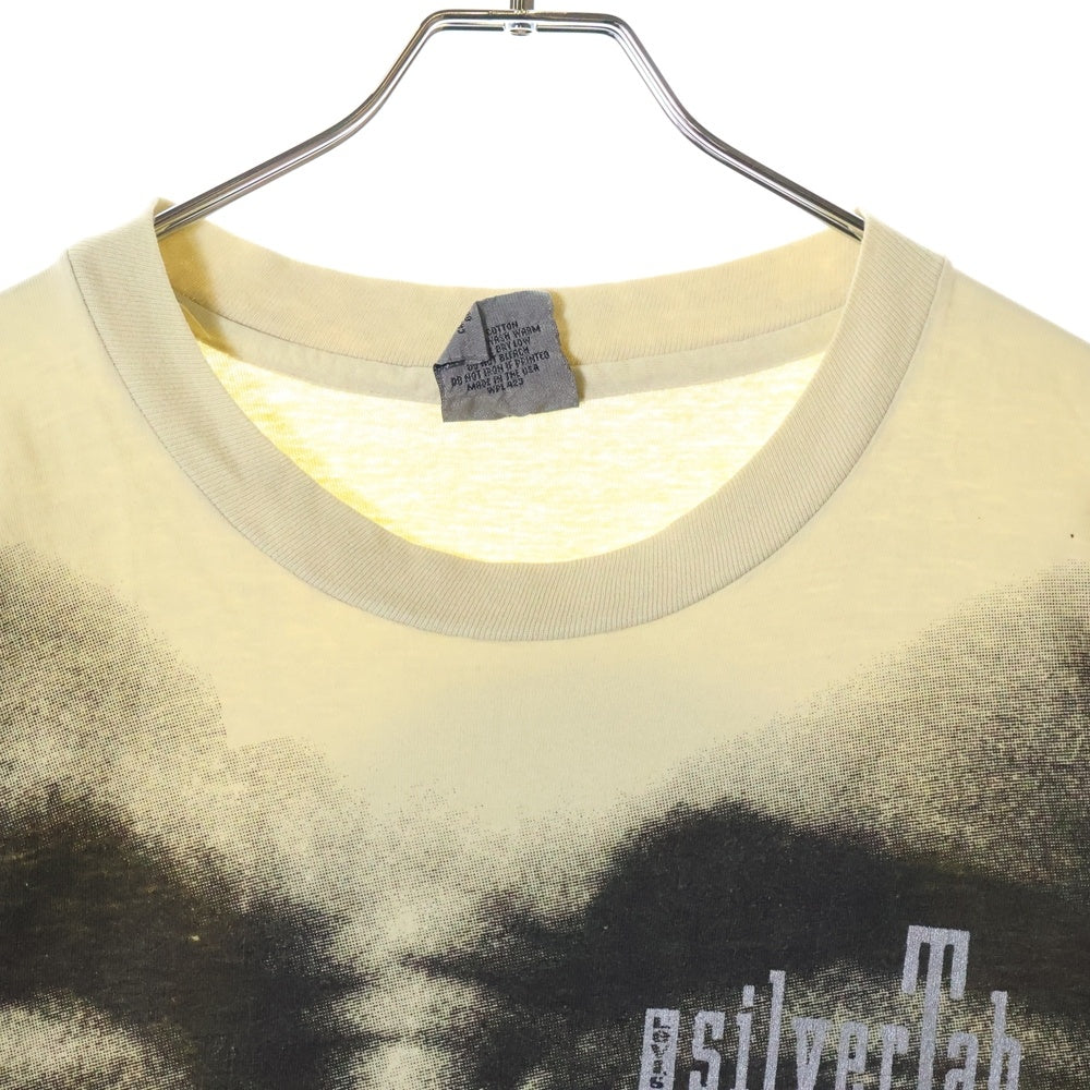 VINTAGE(ヴィンテージ) 90s Levi's Silver Tab リーバイス シルバータブ オーバープリント Tシャツ 半袖カットソー イエロー